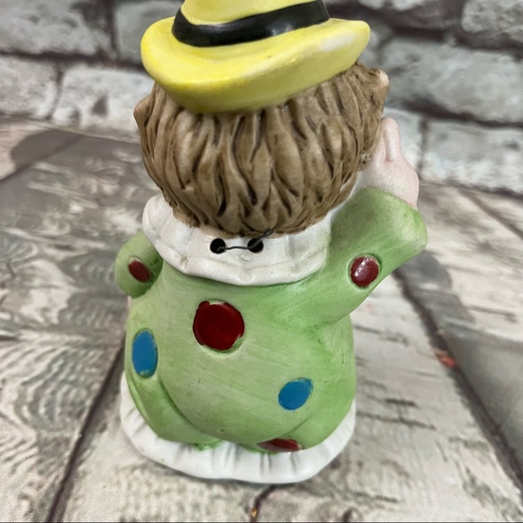 Vintage Porcelain Salute Clown Bell - Picture 7 of 13